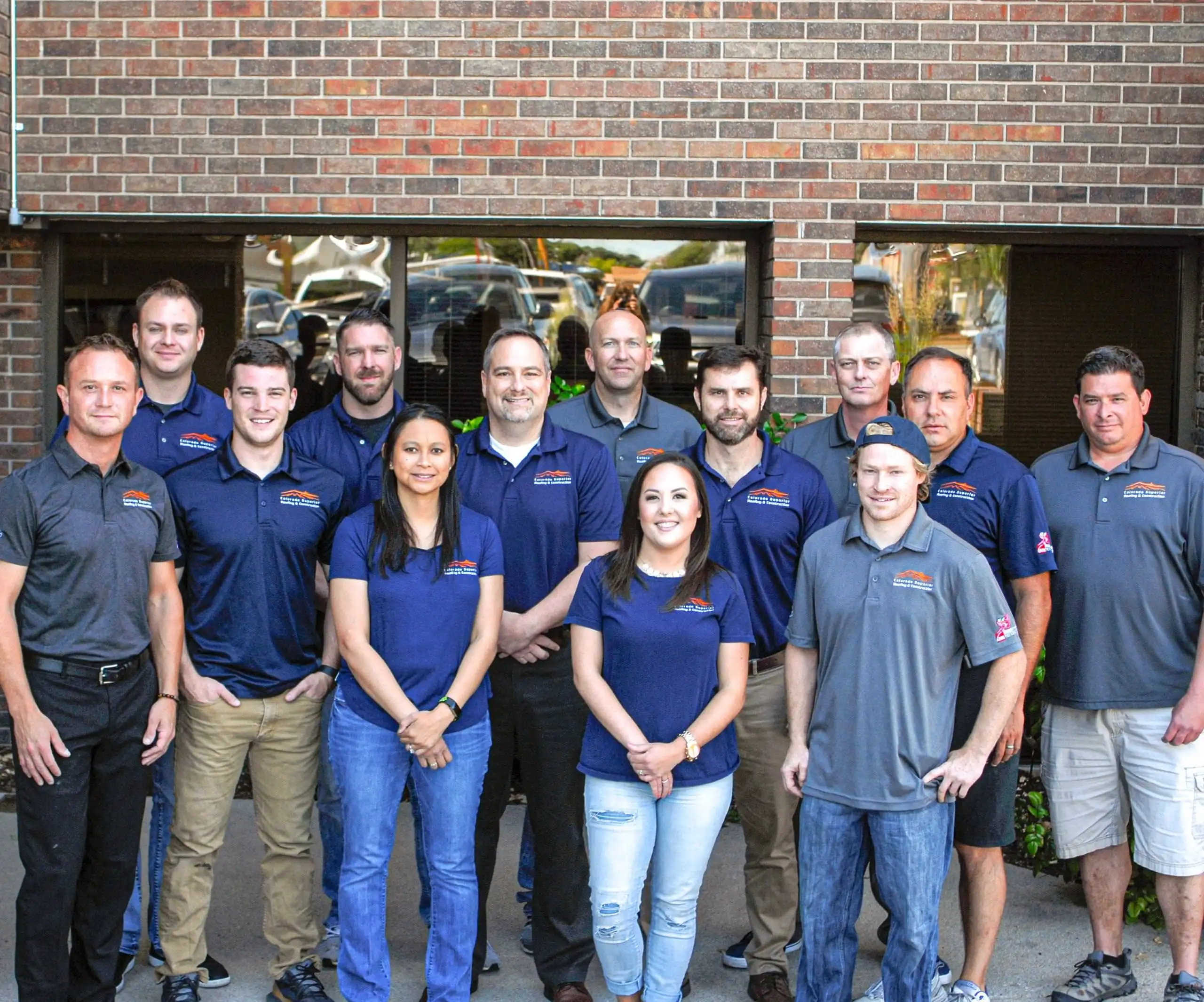 Photo of the Arlington Roofer team