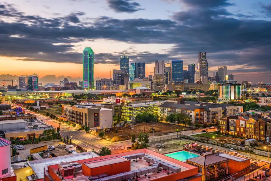 Photo of Arlington, Texas skyline